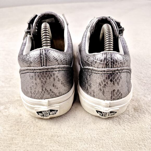 Vans Metallic Snake Womens US 8 Men’s 6.5 721278 Low top Good Condition Rare - Picture 4 of 10